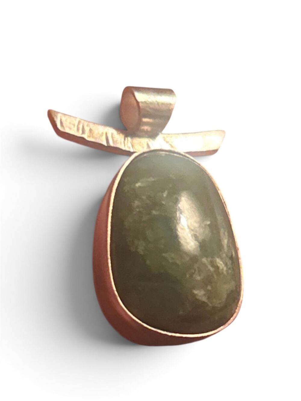 Mid-Century Modern Brutalist Studio Art Pendant